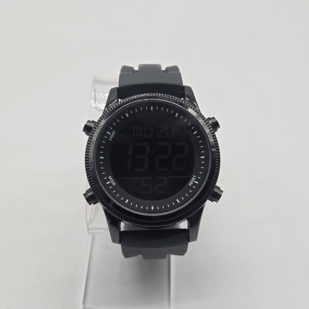 Caribbean Joe Men's Digital Watch, 44mm, Missing Strap Loop